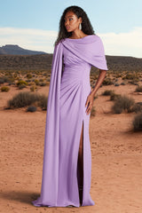 Acadia Shawl Draped Gown