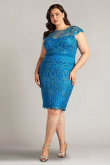 Miranda Sequin Embroidered Dress - PLUS SIZE