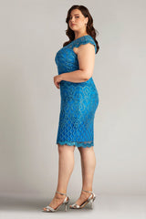 Miranda Sequin Embroidered Dress - PLUS SIZE