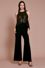 Ashley Halter Open Back Jumpsuit