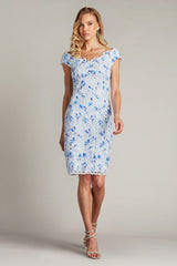 Arid 3D Floral Embroidered Dress