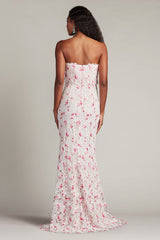 Elissa Lace Blouson Gown