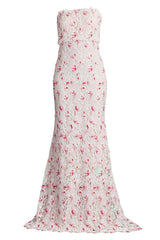 Elissa Lace Blouson Gown