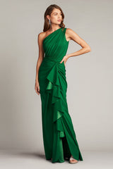 Lena Waterfall Drape Gown