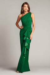 Lena Waterfall Drape Gown