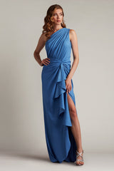 Lena Waterfall Drape Gown