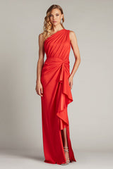 Lena Waterfall Drape Gown