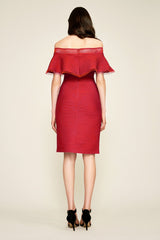 Tabora Off-The-Shoulder Dress