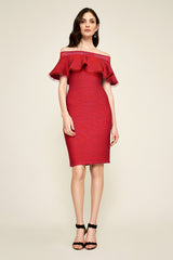 Tabora Off-The-Shoulder Dress