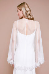 Bizet Lace & Mesh Capelet
