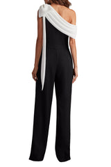 Sancia Bow-Shoulder Jumpsuit