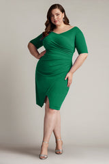 Adi Textured Crepe Dress - PLUS SIZE