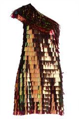 Bina Sequin Fringe Mini Dress
