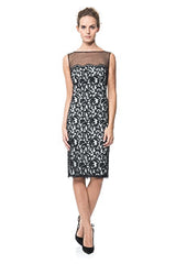 Mesh Illusion Lace Dress