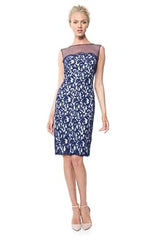 Mesh Illusion Lace Dress