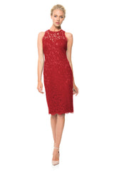 Lace Sheath Dress