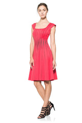 Neoprene Paneled Dress