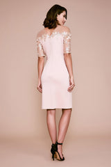 Tua Sequin Embroidered Neoprene Dress