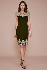 Veata Sequin Neoprene Dress