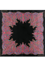 Paisley Print Silk Scarf