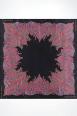 Paisley Print Silk Scarf