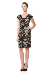 Embroidered Lace Dress