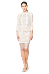 Passementerie Seashell Embroidered Tulle Skirt