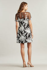 Cardea Embroidered Tulle Dress