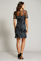 Cardea Embroidered Tulle Dress