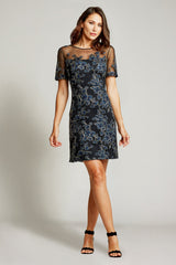 Cardea Embroidered Tulle Dress