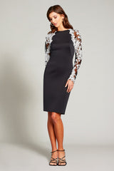 Altan Floral Illusion Sleeve Dress