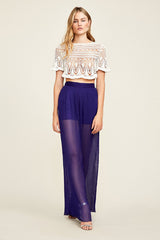 Kaya Micro-Pleated Pant