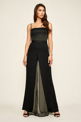 Seaton Chiffon Panel Pant