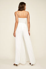 Seaton Chiffon Panel Pant