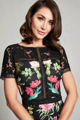 Leono Floral Print Dress