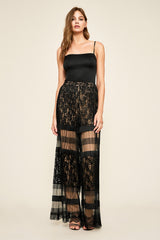 Dover Pleated Lace Pant