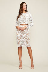 Giovanna Crochet Crop Top