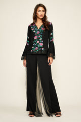 Seaton Chiffon Panel Pant