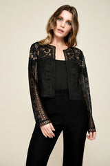 Declan Floral Lace Jacket