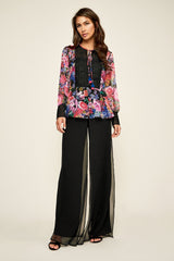 Gaberira Tie Neck Blouse
