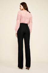 Ezra Crinkle Chiffon Blouse