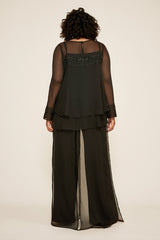 Eliana Chiffon Blouse - PLUS SIZE