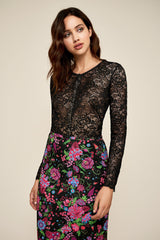 Stellan Floral Print Crepe Skirt