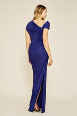 Bellona Draped Jersey Gown