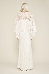 Murray Lace Overlay Cape