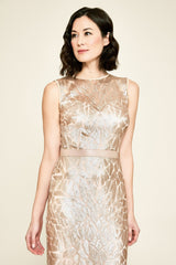 Weber Sequin Embroidered Dress - PETITE