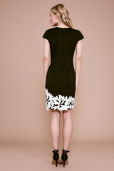 Amaya Embroidered Neoprene Dress