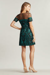 Ivette Embroidered Appliqué Dress