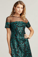 Ivette Embroidered Appliqué Dress