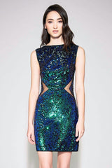 Miranda Sleeveless Sequin Mini Dress